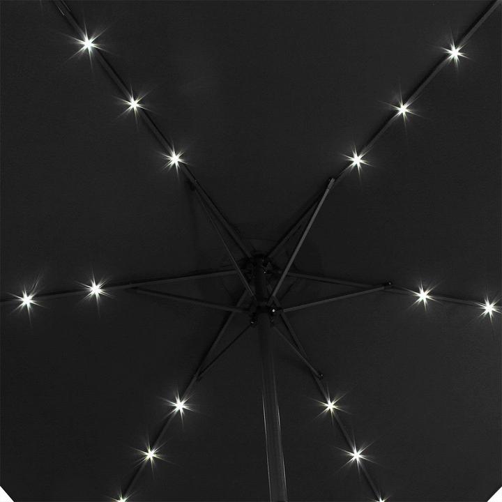 Actual product image Kingsleeve LED Parasol 270cm (2.70 m)