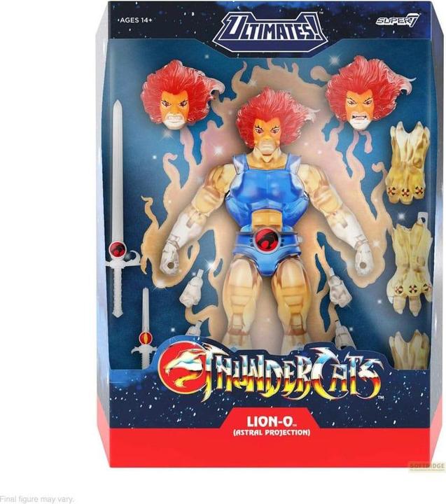 Actual product image Super7 Thundercats Ultimates Action Figure Astral Projection Lion-O 18 cm