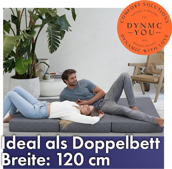 Image du produit Dynmc You Matelas pliable (120 x 195 cm, Noyau de mousse)
