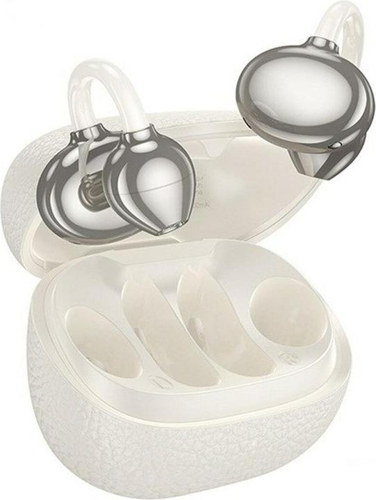 Actual product image Hoco EA5 DUKE III Kabelloses Headset mit offenem Ohr Konnektivität/Musik Bluetooth Weiss (6 h, Wireless)