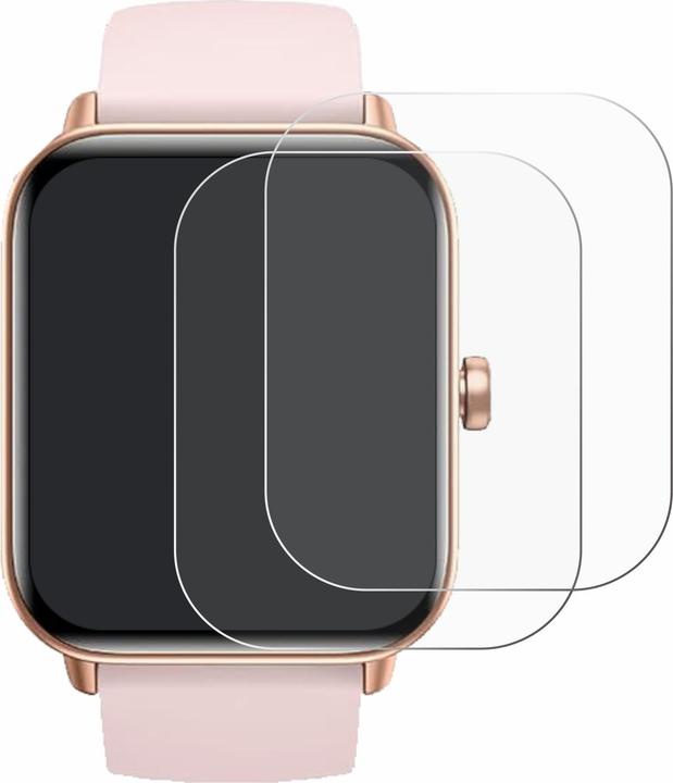 Produktbild ScreenLeaf Schutzfolie für Trunsif Smartwatch 1.85" nachhaltiger Displayschutz Display Schutz Folie Klar