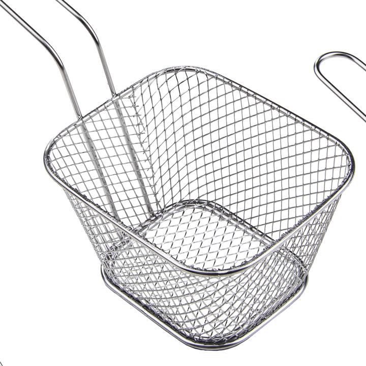 Casativo 8er-Set Frittierkörbe aus Edelstahl