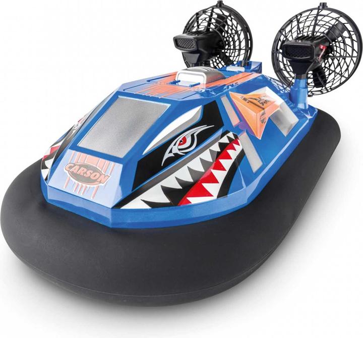 Actual product image Carson Hovershark 2.4G 100% RTR blue/orange