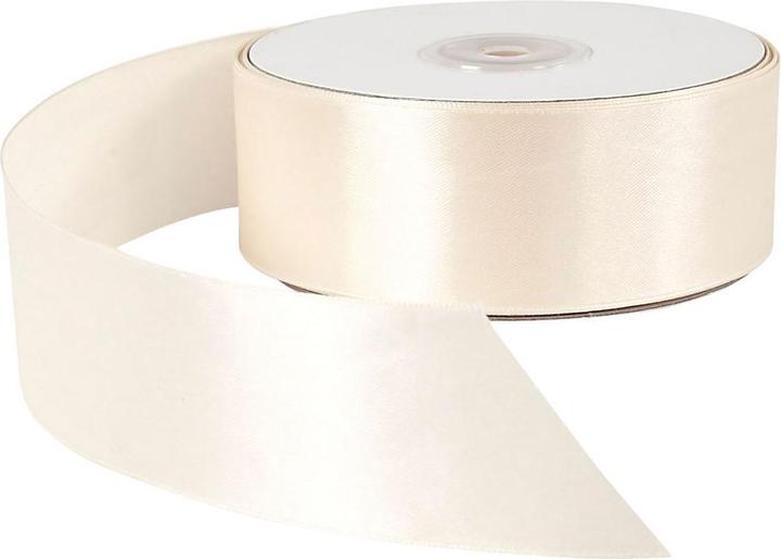 Creativ Company Satin ribbon cream, 50m