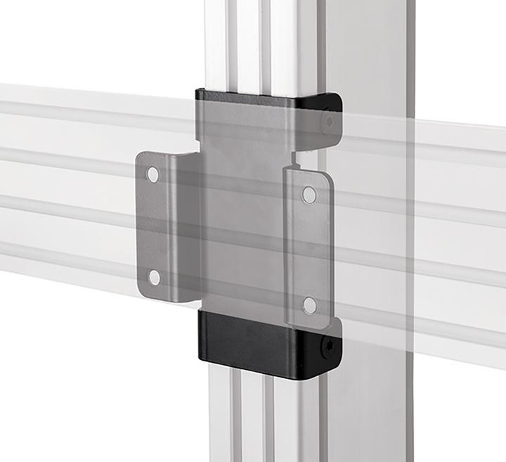Immagine prodotto b-tech BT8380-JPK - Placca a muro - Nero - Acciaio - 140,8 mm - 57 mm - 158 mm