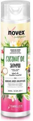 Produktbild Novex Kokosnussöl Shampoo Intensive Frizz Control 10.1 fl oz Flasche (10.10 ml, Flüssiges Shampoo)