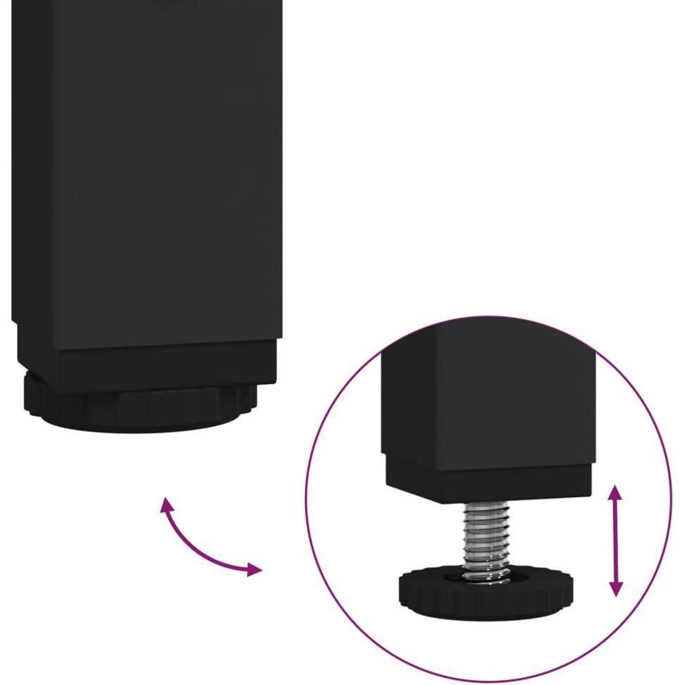 Thumbnail - VidaXL, Couchtisch + Beistelltisch, Jaydon (100 x 51 x 40 cm)