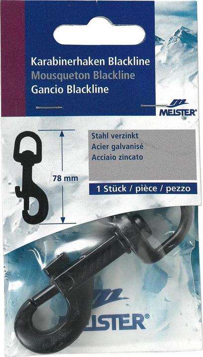 Immagine prodotto Meister Moschettone Blackline 78