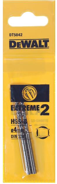 Actual product image DeWalt Metal drill HSSG EXTREME 2 (4 millimetres)