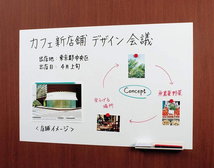 Immagine prodotto NT Cutter Lavagna magnetica MagX Whiteboard 90 x 180 cm