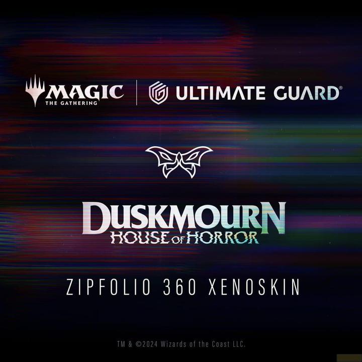 Actual product image Ultimate Guard Zipfolio 360 Xenoskin Magic: The Gathering „Duskmourn" - Porcelain Gallery