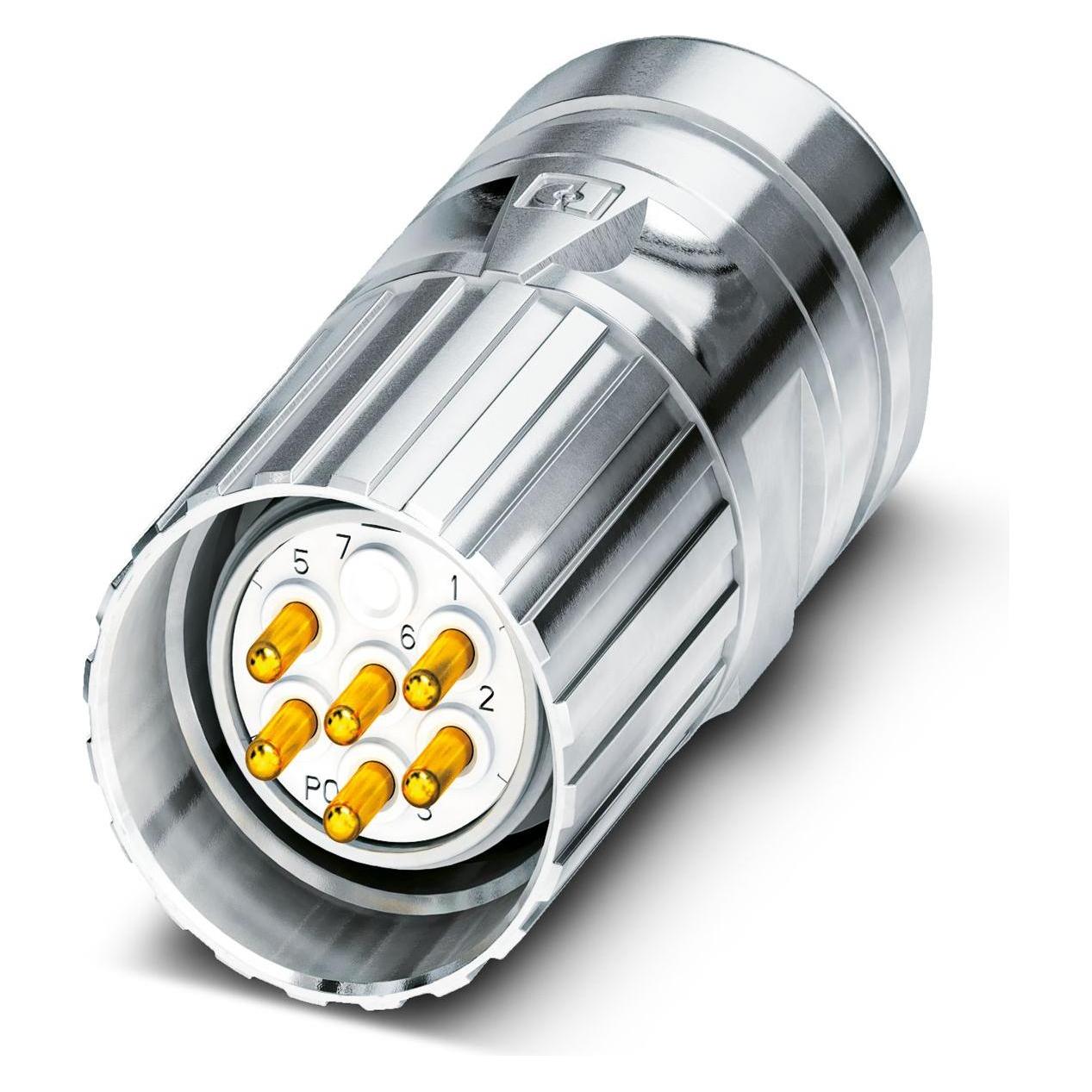 Phoenix Contact Cable Connector,M23, 8+1 Way, Male, Cavo + Spina Elettrica