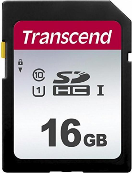 Image du produit Transcend SDC300S (16 Go, SDHC, U1, UHS-I)