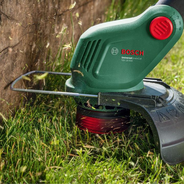 Produktbild Bosch Home & Garden Akku-Rasentrimmer UniversalGrassCut 18V-26-500 Solo (Trimmfaden)