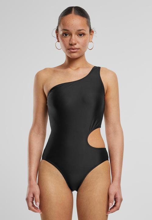 Produktbild Urban Classics Ladies Asymmetric Cut Out Swimmsuit - 159551 (M)