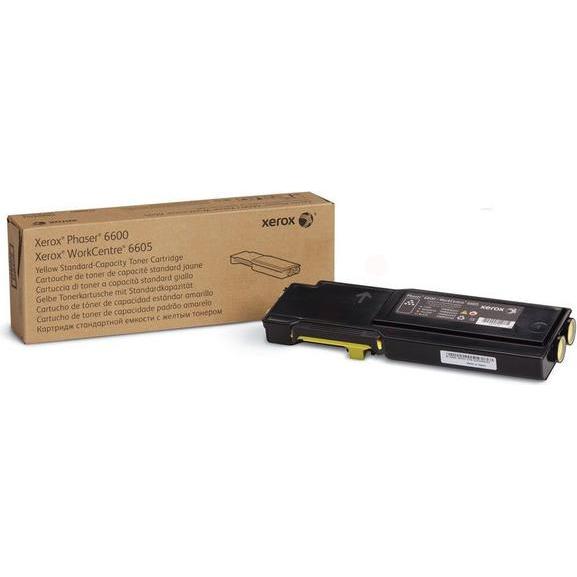 Xerox, Toner, Gelb - Original - Tonerpatrone - für Phaser 6600DN, 6600N, 6600V DNM (Y)