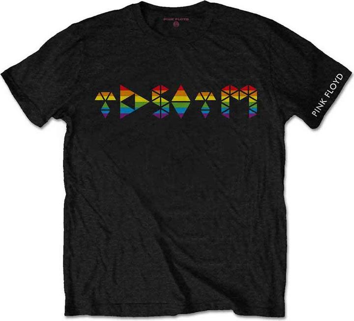 Pink Floyd Dark Side Prism Initials