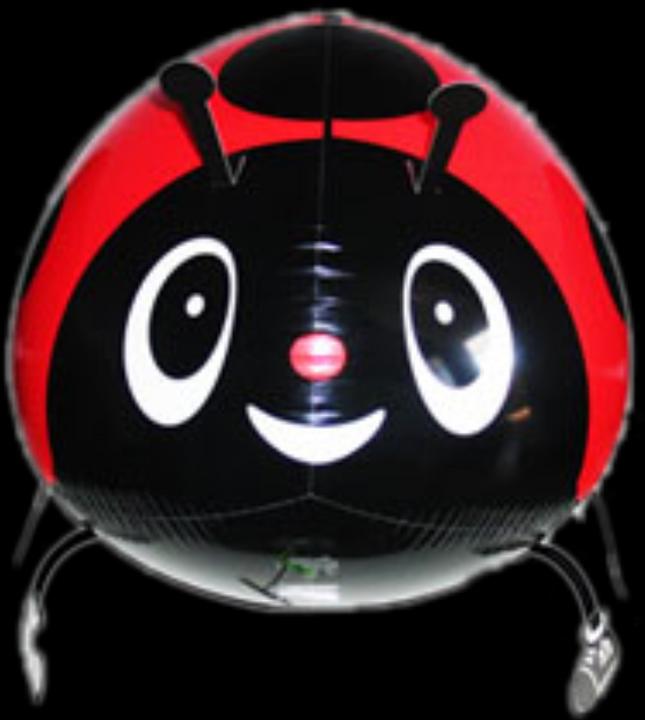 Produktbild Ballon Müller Mini-Walker Marienkäfer 57 cm