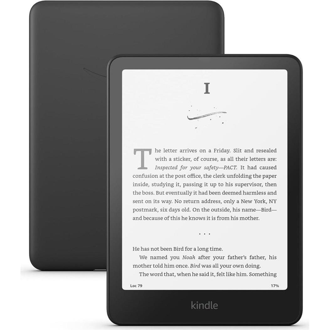 Amazon Kindle Paperwhite 12th Gen No Adds Version (7", 16 GB, Schwarz), eReader, Schwarz