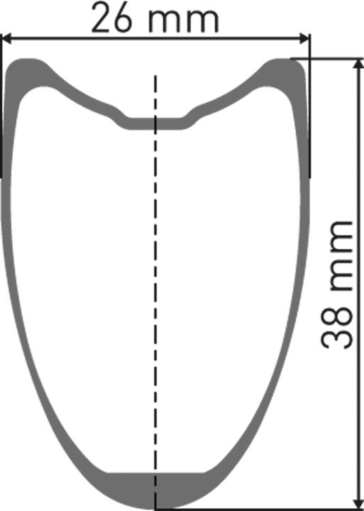 Produktbild DT Swiss C 1100 Spline T (Hinterrad, 28")