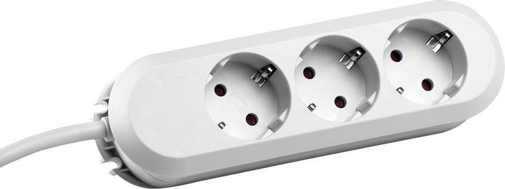 Image du produit Bachmann SMART power strip 3-fold white 5.0 m 387.272 SMART 3xSchutzkontakt white power, without switch, Zu (3x, CEE 7/3, 5 m)