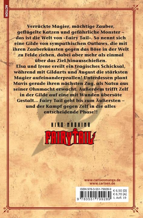 Image du produit Fairy Tail 61 (Allemand, Hiro Mashima, 2018)