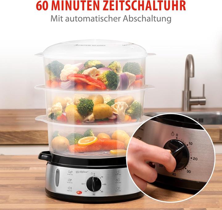 Actual product image Alpina Garden 3 Shift steam engine