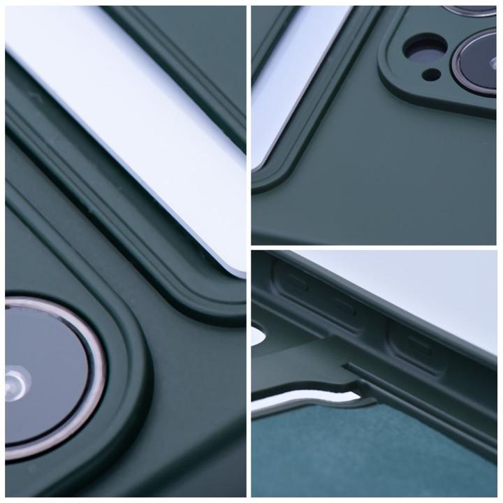 Produktbild OEM Back panel cover case CARD for IPHONE 15 Pro green (Abdeckung, iPhone 15 Pro)