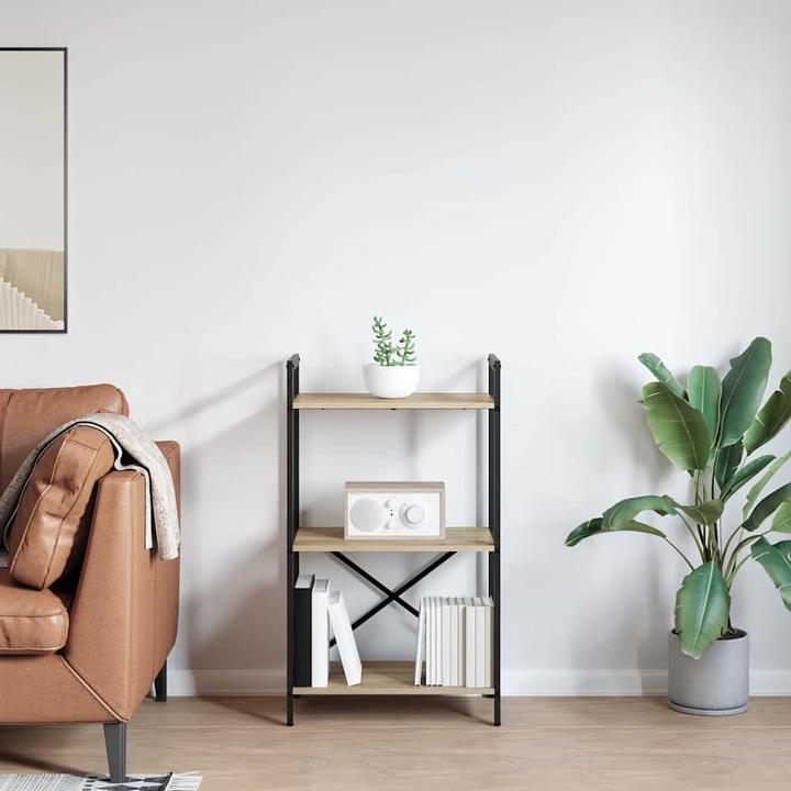 Produktbild vidaXL Bücherregal zur Aufbewahrung (56 x 34 x 96 cm)