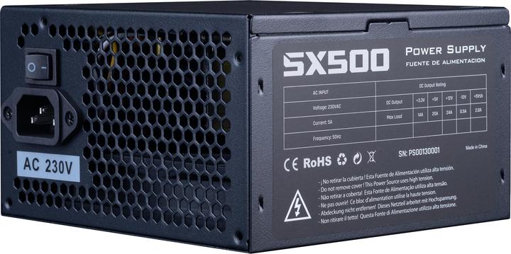 Immagine prodotto Hiditec ALIMENTATORE PSU ATX PSX500W 500W (SFUSO) (500 W)