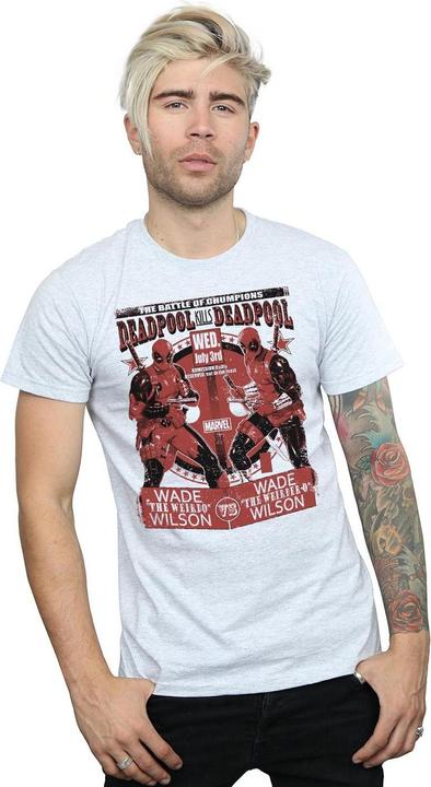 Actual product image Mens Deadpool Vs Deadpool T-Shirt (L)