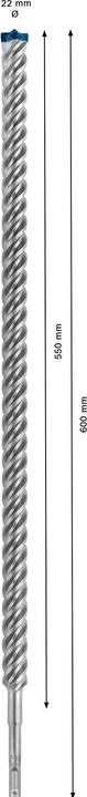 Immagine prodotto Bosch Professional Zubehör Expert SDS plus-7X Hammerbohrer (4-22 millimetri)