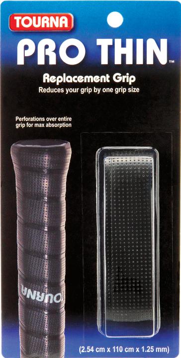 Actual product image Unique Tourna Pro Thin Grip Black