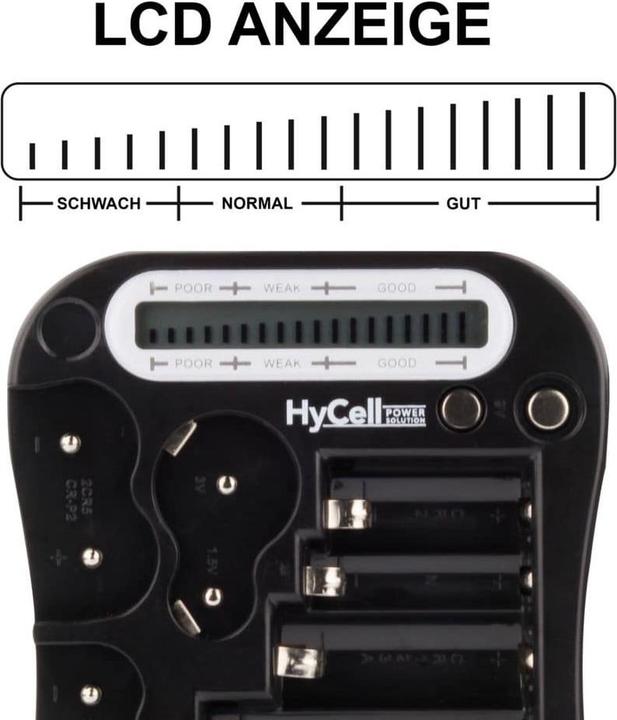 Produktbild HyCell Zoom LCD Batterie-Tester