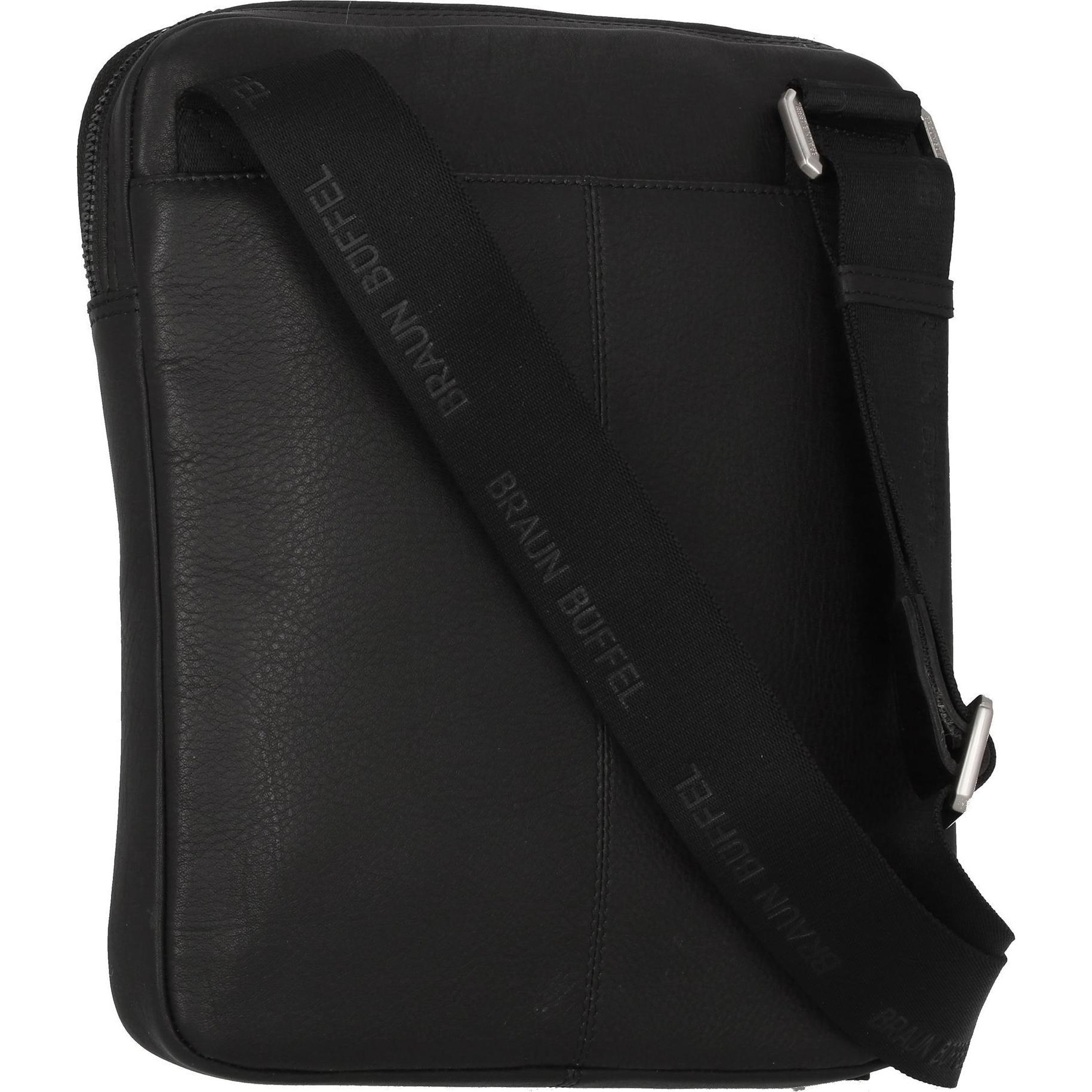 Braun Büffel, Handtasche, Golf 2.0 Umhängetasche Leder 22 cm, Schwarz