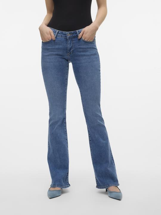 Actual product image Vero Moda VMSIGI Niedrige Taille Ausgestellt Jeans Ausgestellt (XL)