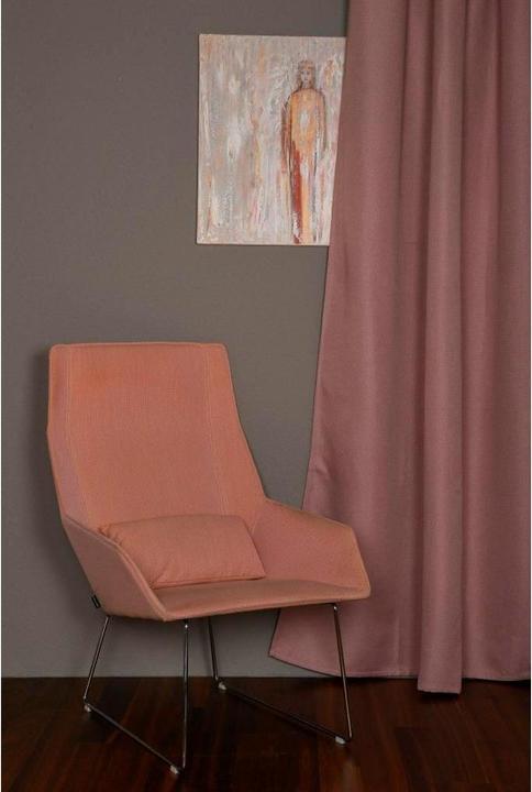 Stotz Decor Blackout curtain with pleated tape Mira 140 cm x 260 cm (140 x 260 cm)