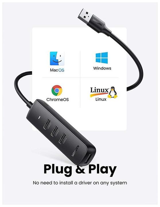 Productafbeelding Ugreen CM416 (USB-A, 4 ports)
