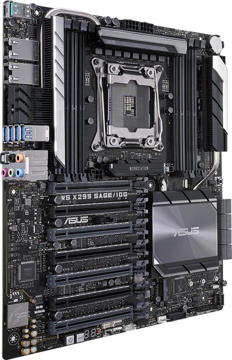 Produktbild ASUS Ws X299 Sage/10g (LGA 2066, Intel X299, SSI CEB)