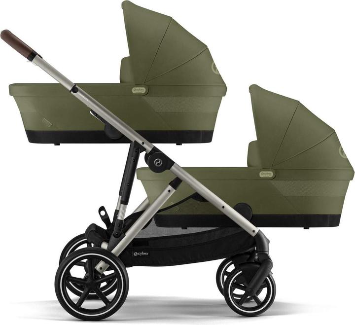 Actual product image Cybex Kinderwagenaufsatz Gazelle S Cot Moss Green