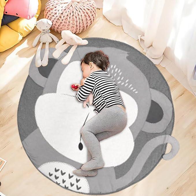 Immagine prodotto Activity Board Tappeto con animali in 3D e fodera interna - perfetto per decorare le stanze dei bambini, per