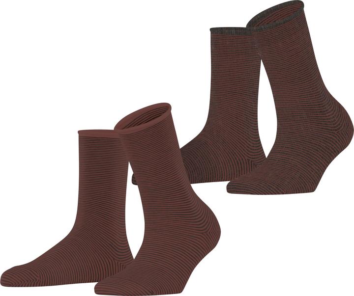 Produktbild Esprit Allover Stripe 2-Pack Damen (2er Pack, 35 - 38)