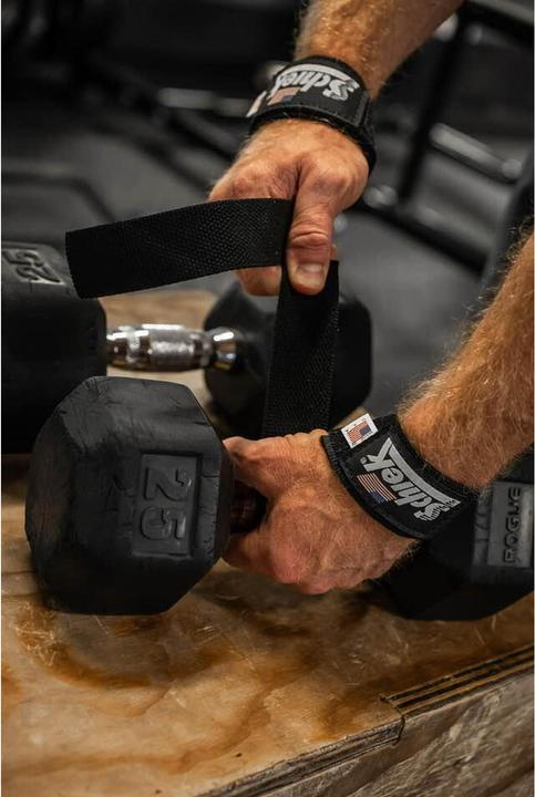 Actual product image Schiek Basic Lifting Straps 1000-BLS 1 BLACK (One size)