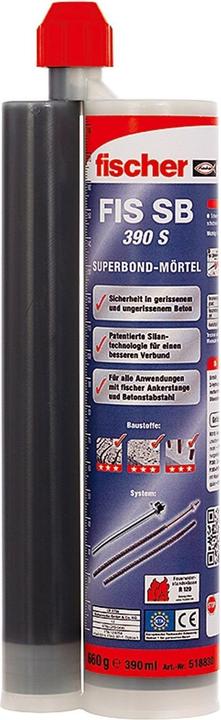 Fischer FIS 518830 Superbond mortar FIS SB 390 S (1 pcs.)