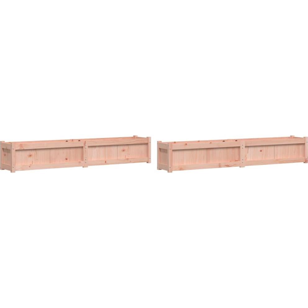VidaXL, Hochbeet, Pflanzkübel 2 Stk. Massivholz Douglasie,Material: Massives