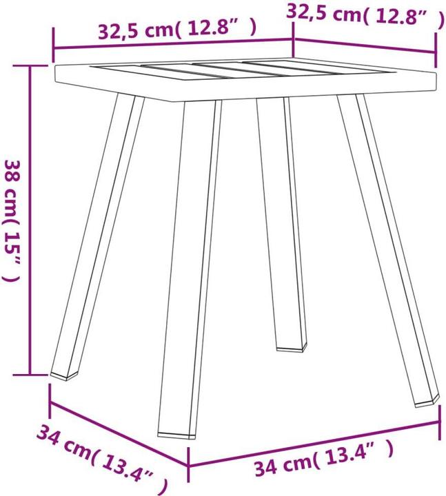 Immagine prodotto vidaXL Sonnenliege (198 cm)