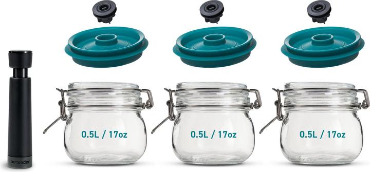 Produktbild Airtender Clip Top 3er Set (3 Stk., 0.50 l)