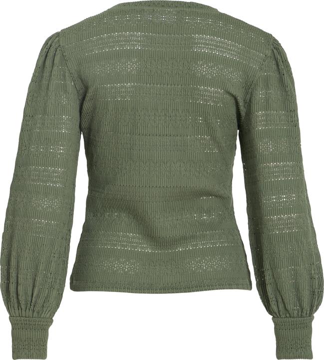 Actual product image Vila Round neck top with long sleeves (L)