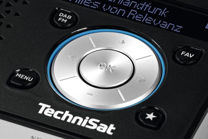 Produktbild TechniSat DigitRadio 1 ASA schwarz/silber (FM, DAB+)