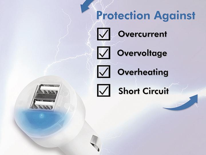 Produktbild LogiLink USB Kfz Ladeadapter